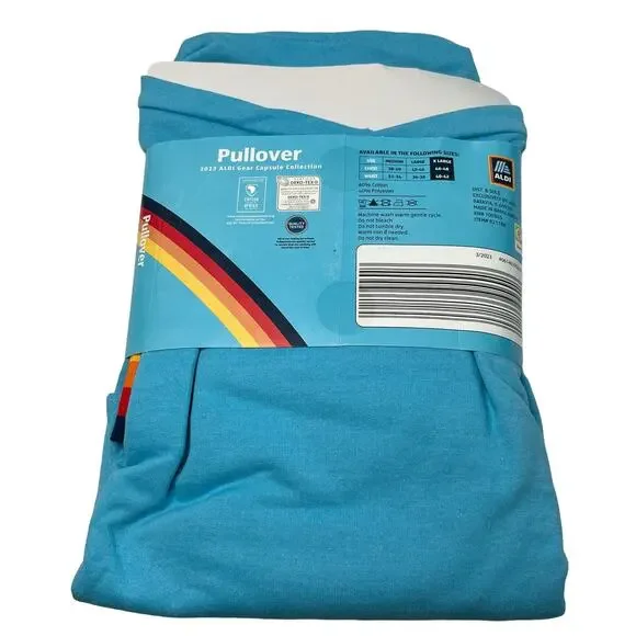 Aldi Pullover Sweatshirt Limited Edition 2023 Capsule Collection XL New